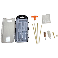 Kit de nettoyage universel pour armes à feu, personnalisable, avec tiges en laiton tactiques pour la chasse, étui de transport robuste