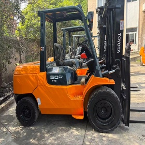 Hot Sale Used Forklift 5T Hydraulic Side Shifter Diesel Engine Factory Machinery Construction Machine for Sale - Product Image 3