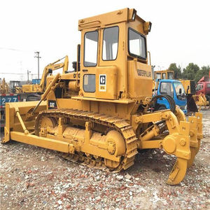 Excavadora sobre orugas <span class=keywords><strong>CAT</strong></span> D7H D7G D7R usada, cabina cerrada, equipo pesado de segunda mano - Product Image 2