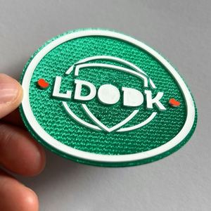Étiquette thermocollante pour col de t-shirt avec logo coloré, impression par transfert thermique, patch pour t-shirt – Ventes flash - Product Image 1