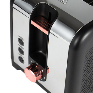 RAF Black 2 in 1 Breakfast Set Water <strong>Kettle</strong> with 2 Slice <strong>Toasters</strong> <strong>Combo</strong> for Breakfast Easy Clean - Product Image 4
