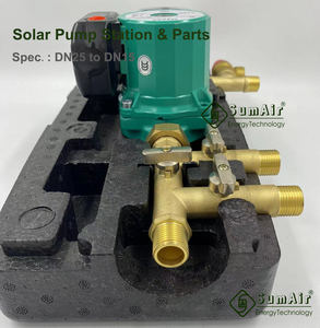 Haut Intelligent contrôleur de chauffage de l'eau vase d'expansion soupape de sécurité Singal <span class=keywords><strong>Wilo</strong></span> Station de pompe à eau système de collecteur de panneau solaire - Product Image 4
