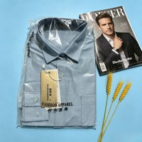 Chemises à manches longues pour hommes, modèles variés, stock aléatoire, style décontracté ou habillé, référence XBK001, vente en gros, 3,85 dollars