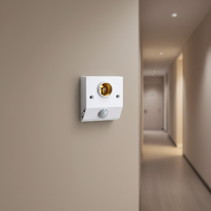 Douille de lampe à vis E27 GL-LE27PIR avec interrupteur intelligent infrarouge à induction, prise murale AC 110V 220V réglable - Product Image 5