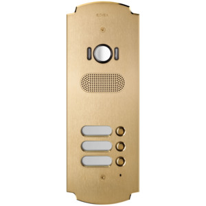 Mirilla para Puerta Patavium 2F+ A/V con 3 Botones, Placa de Latón, 34.2 cm de Altura - Product Image 1