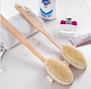 Long Handle Dry Body Brush Body <strong>Scrubber</strong> <strong>for</strong> Men Women <strong>Back</strong> <strong>Scrubber</strong> <strong>for</strong> <strong>Shower</strong> Natural Bristle Exfoliator <strong>Scrubber</strong> <strong>for</strong> Body - Product Image 5