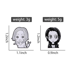 Badges en émail Anime <span class=keywords><strong>Nana</strong></span> sur sac à dos Cute Things Accessories for Jewelry Japanese Manga Gift Brooches Lapel Badge - Product Image 6