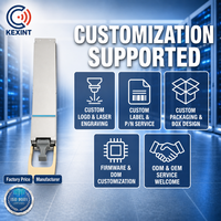 Módulo Óptico Kexint 400G OSFP, Transceptor de 425 Gbps 400 GbE, MMF 850nm 1310nm, Módulo de Fibra Óptica MPO-12 APC para Centro de Datos