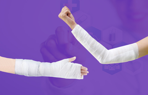 <span class=keywords><strong>Attelle</strong></span> orthopédique en fibre de verre pour l'immobilisation des fractures - Product Image 3