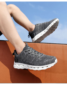 ZZH XZ886 Chaussures de sport décontractées pour hommes avec poids supplémentaire, largeur accrue et coupe confortable - Product Image 5