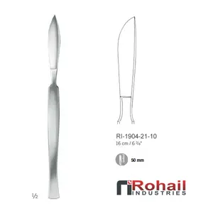 Acheter Ensemble de couteaux à lame de Scalpel, manche en métal