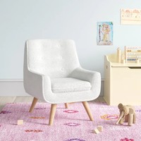 Canapé mignon de couleur blanche meubles pour enfants canapé pour enfants salle de jeux et salon canapé pour enfants