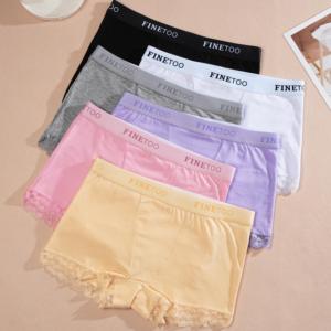 Nuovi Boxer da Donna in Cotone 2026 a Vita Alta con Cintura a Lettere, Comodi per l'Uso Quotidiano - Product Image 4