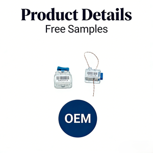 ซีลพลาสติกนิรภัยสูง HS-MSS 0002 ซีลแบบกำหนดเองได้สำหรับมิเตอร์ไฟฟ้า มิเตอร์น้ำ ใช้ครั้งเดียวทิ้ง - Product Image 3