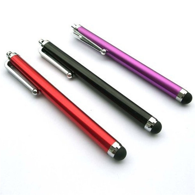 Factory Wholesale Cheapest 11 Colors High Quality Conductive Fiber Cloth Tablet Stylus Touch Screen Pen for ipad Touch Screens