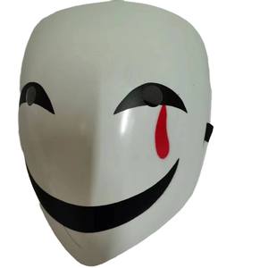 Máscara de Cosplay de Anime Black <span class=keywords><strong>Bullet</strong></span> <span class=keywords><strong>Kagetane</strong></span> Hiruko, Unisex, Burakku Buretto Smile, Máscara Facial Completa, Accesorios de Disfraces para Halloween - Product Image 5