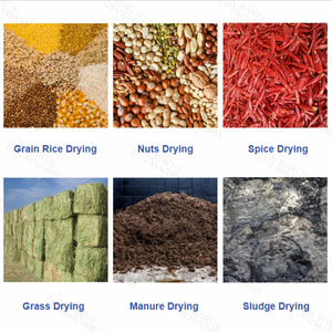 Secadora de Tambor Eléctrica Automática de Alta Eficiencia para Granos con Alta Humedad, Secadora Rotativa de Tambor para Maíz - Product Image 6