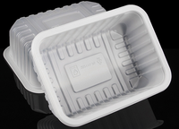 Machine de thermoformage pour contenants alimentaires à emporter, assiettes, couvercles en PP personnalisés, compatible micro-ondes