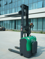 Gerbeur électrique à double élévateur direct usine, 1,5 tonne, 2 tonnes, entièrement électrique, avec batterie au lithium, pour terrains accidentés