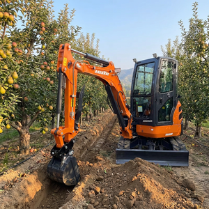 Mini-excavatrice 3,5 tonnes, 2 tonnes, 1 tonne, moteur EPA 5, excavatrice pour usage agricole et domestique, petite mini-excavatrice sur chenilles - Product Image 2