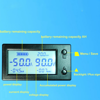50A 100A 200A 400A STN ЖК-счетчик, счетчик напряжения, индикатор Тока, Индикация напряжения, устройство для изоляции автомобиля, Bluetooth-приложение