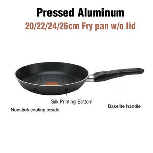 Poêle à frire ronde commerciale en aluminium antiadhésive anti-rayures à température contrôlée - Product Image 5