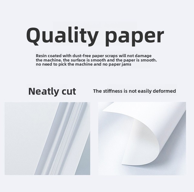 Jojo Photo Paper 216*279mm 8.8*11Inches 115g/160g/180g/210g/230g High Gloss for Inkjet Printers Made in China