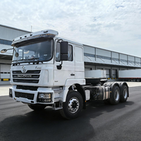 Camion tracteur diesel Shacman F3000 6x4 à conduite à gauche, moteur Weichai, norme d'émission Euro 5, 375/380 ch, boîte de vitesses FAST, capacité de charge 31-40T