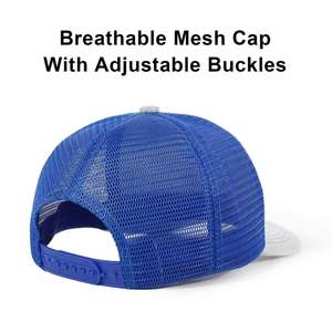 Casquettes Trucker Snapback à 6 Panneaux à Visière Courbe en Gros, Personnalisables, en Maille, Vierge, Tendance, pour l'Extérieur, Modèle Standard - Product Image 5