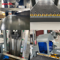 Machine de fraisage CNC à 3 axes Alpha Professional avec moteur servo, magazine d'outils linéaire, routeur CNC 1325 pour la production de meubles