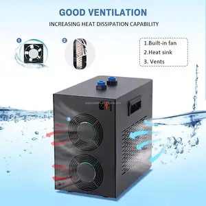 Hoch effiziente Kompression maschine Aquarium Display Eis bäder Kühler Wasser kühl maschine Badewanne SPA Wannen Kühler