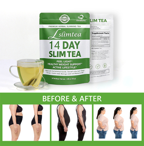 Té Adelgazante Chinaherbs de 14 Días, Té Verde de Moringa GMP, Vitaminas Naturales, Bolsitas de Té para Quemar Grasa, Caja - Product Image 4