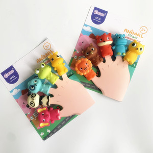 Juguete de Marioneta de Dedo de Silicona con Diseño de León de Dibujos Animados, Interactivo para Padres e Hijos, para Niños de 4 a 6 Años - Product Image 1