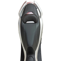 Coussin de siège en cuir, confort ergonomique pour moto Haojue UHR150