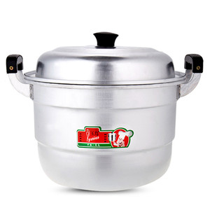 Jade Bird Aluminum Steamer Double Layer Large Capacity Household Commercial Use - Product Image 3