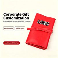 Funda para Pasaporte de Cuero PU con Cordón, Logotipo Personalizado, Múltiples Ranuras para Tarjetas de Visita y Documentos, Cartera de Viaje Elegante para Regalo Promocional