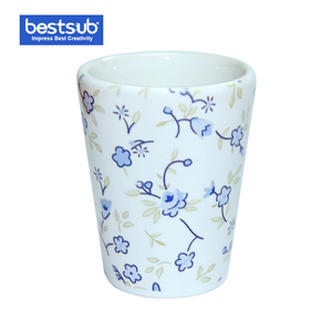 logotipo personalizado de fábrica de sublimación en blanco de impresión de transferencia de 1,5 oz de cerámica de vidrio tazas - Product Image 1