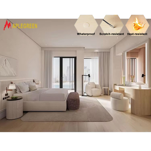 Venta al por Mayor de Muebles para Habitaciones de Hotel de 3, 4 y 5 Estrellas en Dubái, Juego de Muebles de Dormitorio Modernos y de Lujo de MDF, Directo de Fábrica - Product Image 1