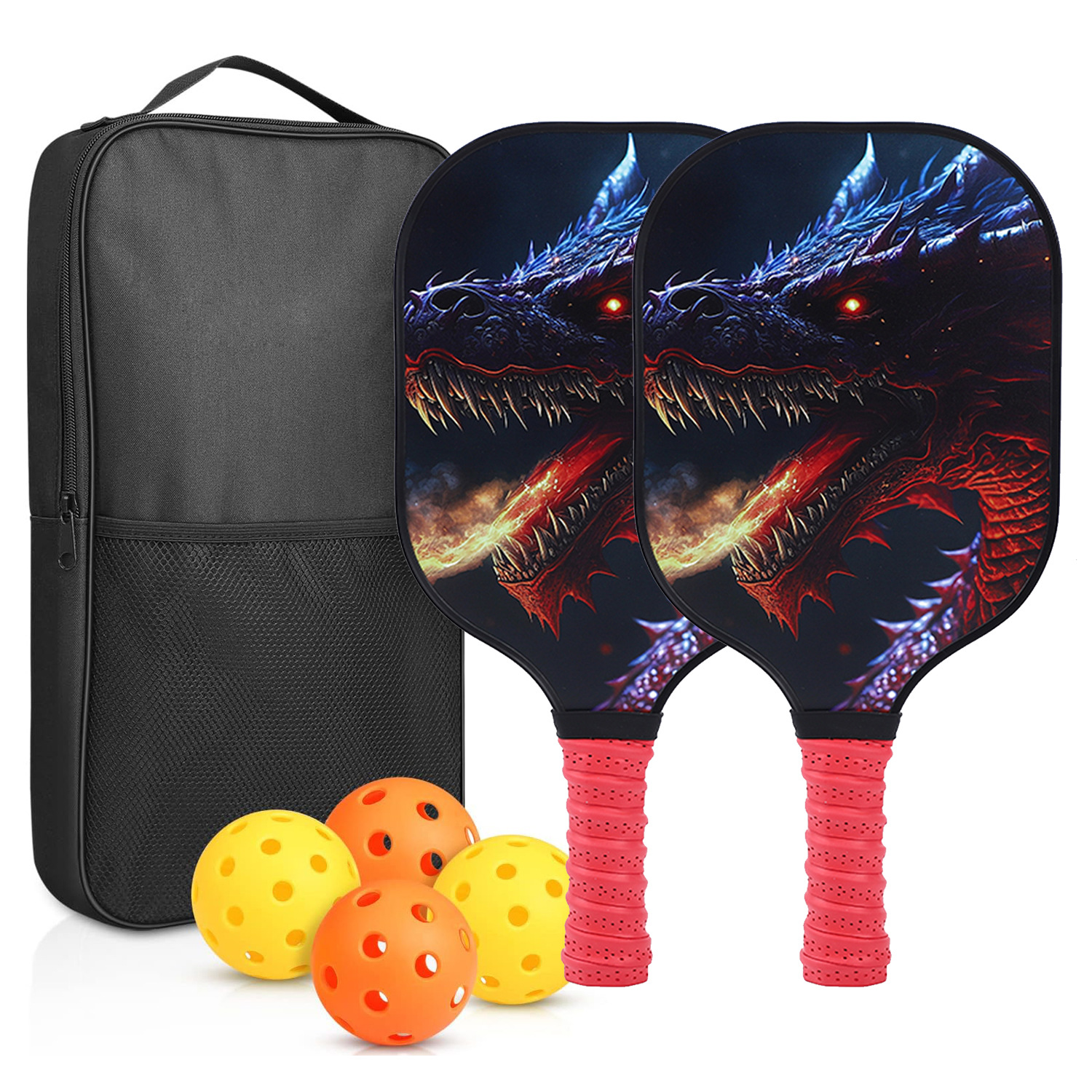 2 rackets, 4 balls, 1 pack [BQ239]