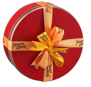Custom metal cookie tin fancy square biscuit container butter cookies tin box luxury cake tin cans packaging