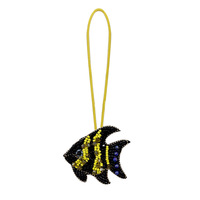 Sacs de haute qualité suspendus corde charme à la main mer Animal marin poisson dauphin patchs baleines perlées Appliques décoratives pour sac