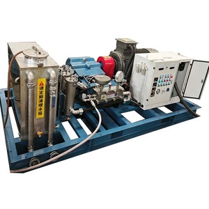 Elektrikli 40,000 psi su hidro kumlama makinesi yüksek basınçlı su blaster - Product Image 1