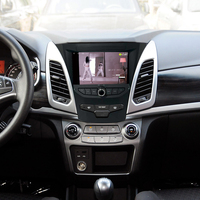ZWNAV Pantalla de 7 Pulgadas para Ssangyong Actyon Korando 2014-2015, Reproductor de DVD para Auto con Navegación GPS Android 14, Radio con Bluetooth, Wifi 4G y Mapa