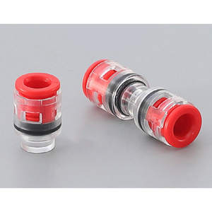 Microconducto de conector recto y de tapa de extremo para conducto de HDPE 12mm 14mm 10mm y conector tipo STR de cable de fibra óptica - Product Image 2