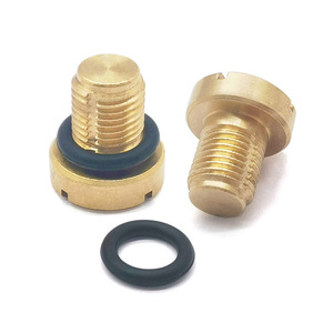 Brass Radiator Drain <b>Plug</b> M10x1 Screw In With O Ring For BMW E36 E39 E46 - Product Image 3