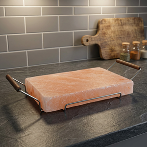 OEM Raw Private Label Salt Rock Top Selling 100% Natural Pink Himalaya Salt Cooking Slab Carved Technique <b>Kitchen</b> Use - Product Image 1