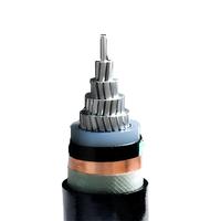 24kV Einadriges Aluminiumkabel mit XLPE-Isolierung und XLPE-Ummantelung, Armiertes Aluminium-Stromkabel