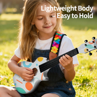 Ukulele personnalisé de 23 pouces, peinture personnalisée, design coloré, OEM ODM