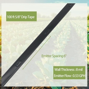 Ruban goutte-à-goutte en PE de 16 mm de diamètre pour l'irrigation des jardins, marque SPRRAIN, fabriqué en Chine - Product Image 4