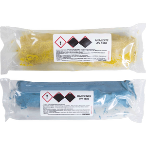Araldite AVHV 1580 <span class=keywords><strong>Mortier</strong></span> à réparation <span class=keywords><strong>rapide</strong></span> 0.5kg Tige d'étanchéité en acier plastique - Product Image 5